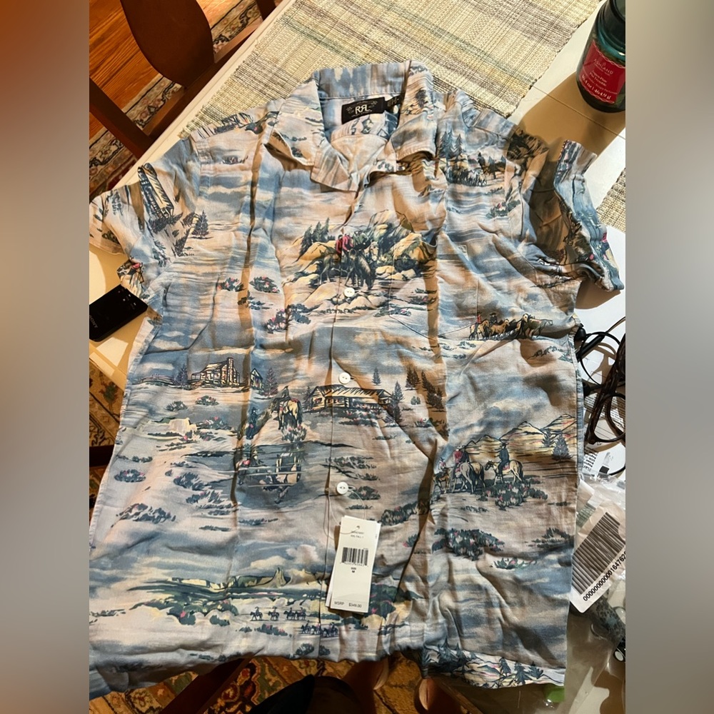 RRL western button up
